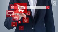 Ilustrasi e-Commerce (iStockPhoto)