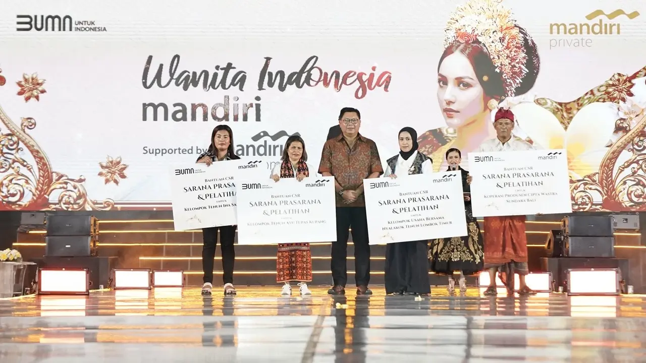 Bank Mandiri Dorong Tenun Tradisional Bali, Lombok dan Kupang Menembus Pasar Global
