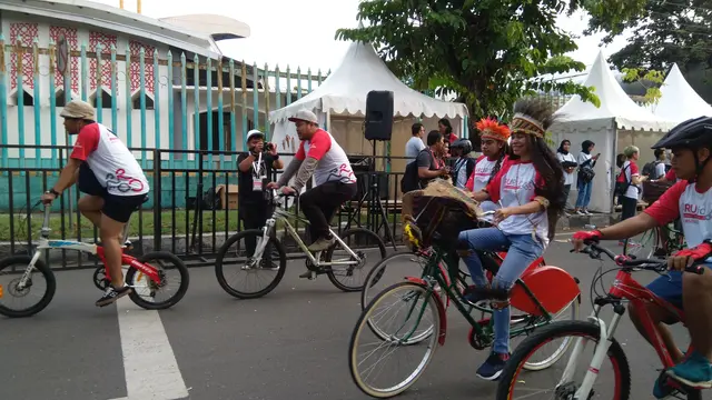 Serunya PruRide Indonesia 2019, Balap Sepeda Berhadiah Ratusan Juta Rupiah