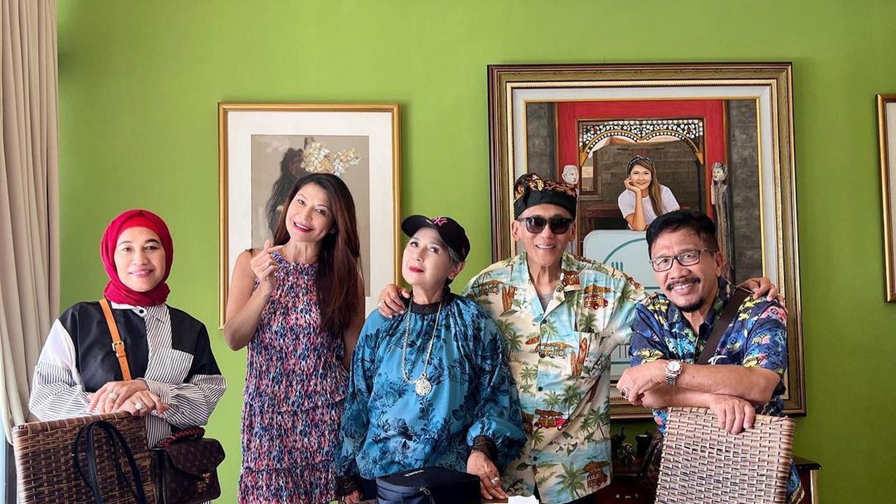 Tamara Bleszynski bertemu Yati Octavia dan Pangky Suwito di Bali (Foto: Instagram  tamarableszynskiofficial)