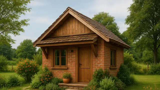 Inspirasi Rumah Kayu Mungil Minimalis tapi Cantik di Desa