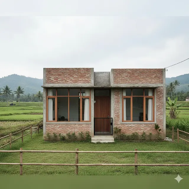 Model Rumah Minimalis di Desa