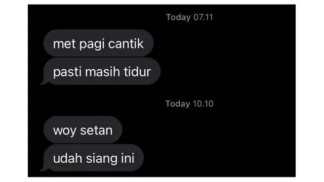 8 Chat Netizen saat Dibangunkan Pacar Ini Bikin Tepuk Jidat