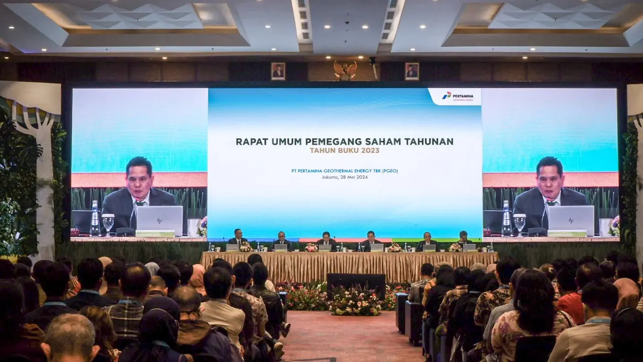 RUPST PT Pertamina Geothermal Energy Tbk (PGE) (PGEO) (Foto: Pertamina Geothermal Energy)