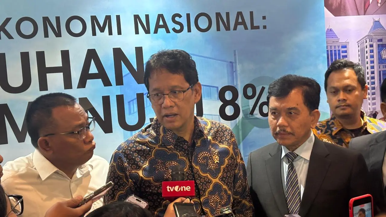 Menteri Keuangan (Menkeu) Purbaya Yudhi Sadewa acara Great Lecture.
