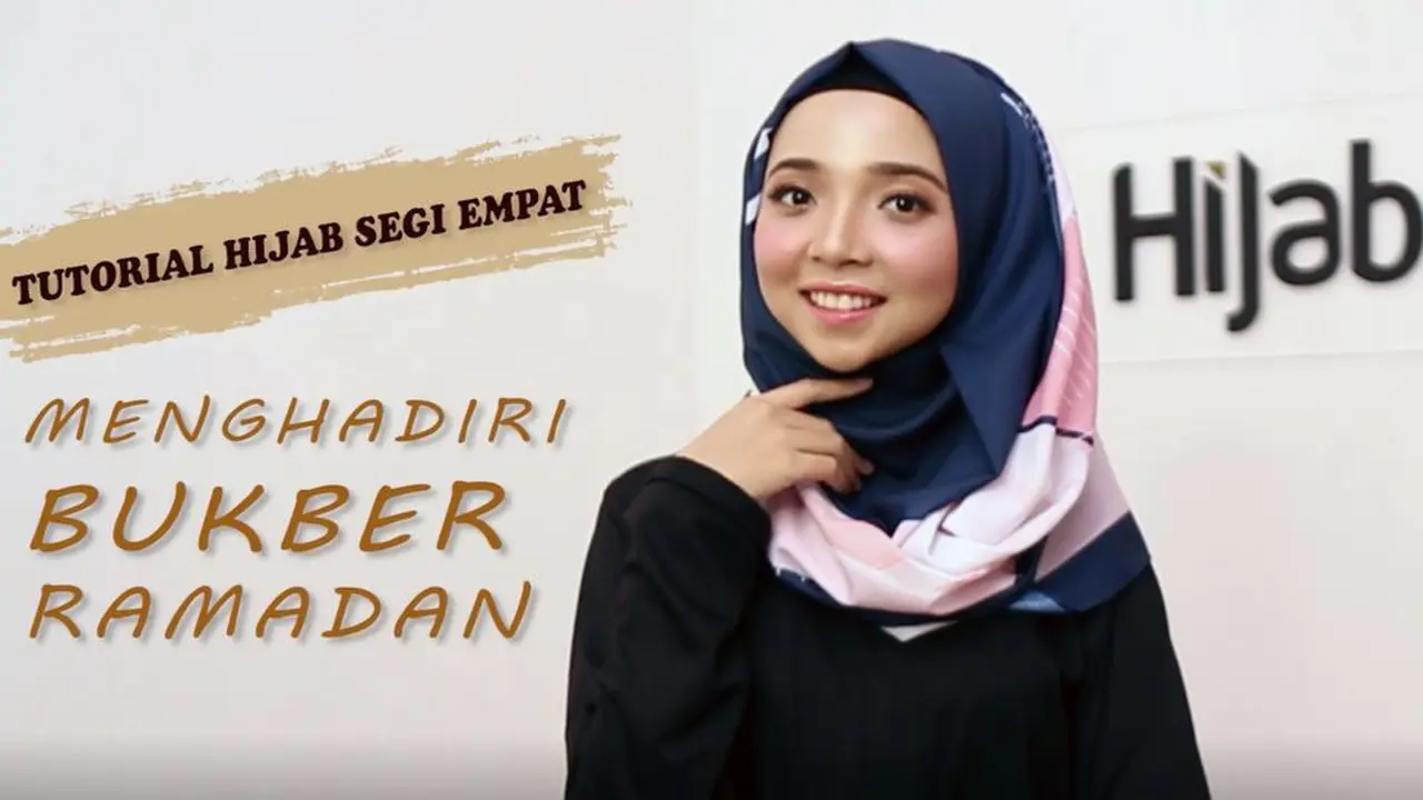 Tutorial Praktis Hijab Modis buat Buka Bareng
