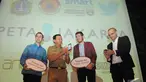 Gubernur DKI Jakarta Basuki Tjahaja Purnama hadir dalam peluncuran www.petajakarta.org, Jakarta, Selasa (2/12/2014). (Liputan6.com/Herman Zakharia)