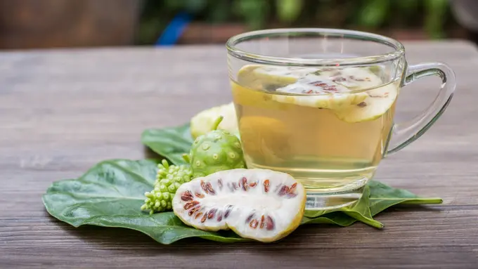 air rebusan buah mengkudu minuman jamu