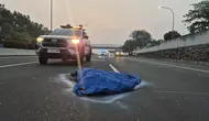Kronologi Motor Masuk Tol Cijago Berujung Tabrakan dengan Taksi