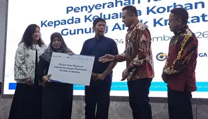 BUMN Beri Perhatian ke Keluarga 5 Jurnalis dan 3 Kru Kapal