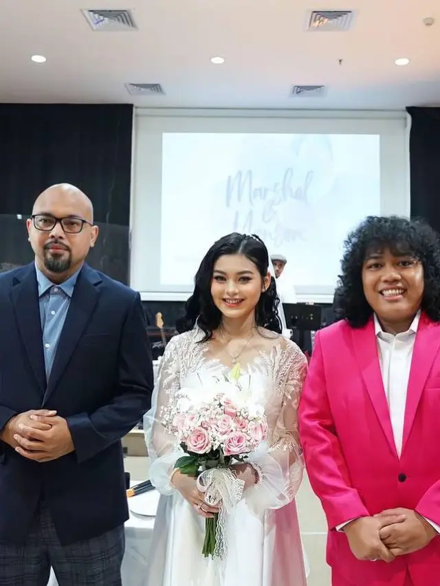 Potret Pernikahan Marshel Widianto dan Cesen Eks JKT48