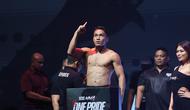 Yudi Cahyadi terpilih sebagai atlet One Pride MMA Indonesia yang akan bertarung dalam Road to UFC di Macau. (Bola.com/Iqbal Ichsan)