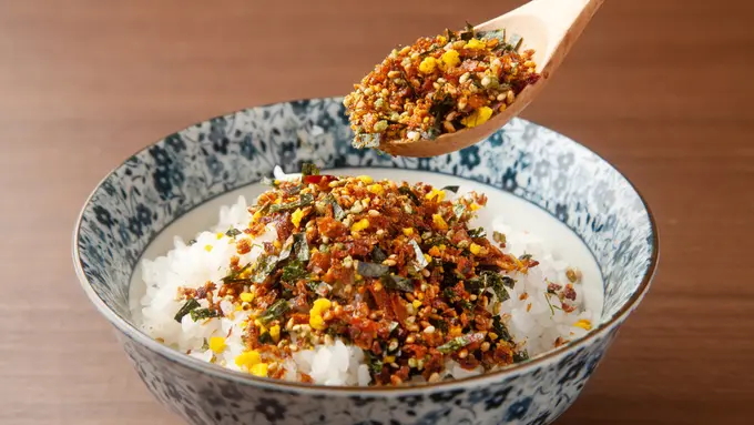 cara membuat resep furikake
