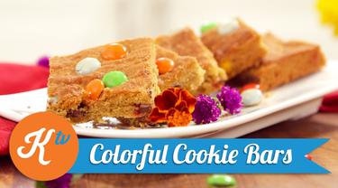 Colourful Cookies Bars, Sajian Snack Seru untuk Buah Hati Anda