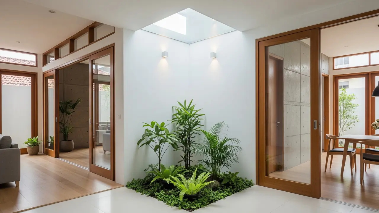 Model Rumah dengan Void Kecil untuk Sirkulasi Udara Optimal/Gemini AI