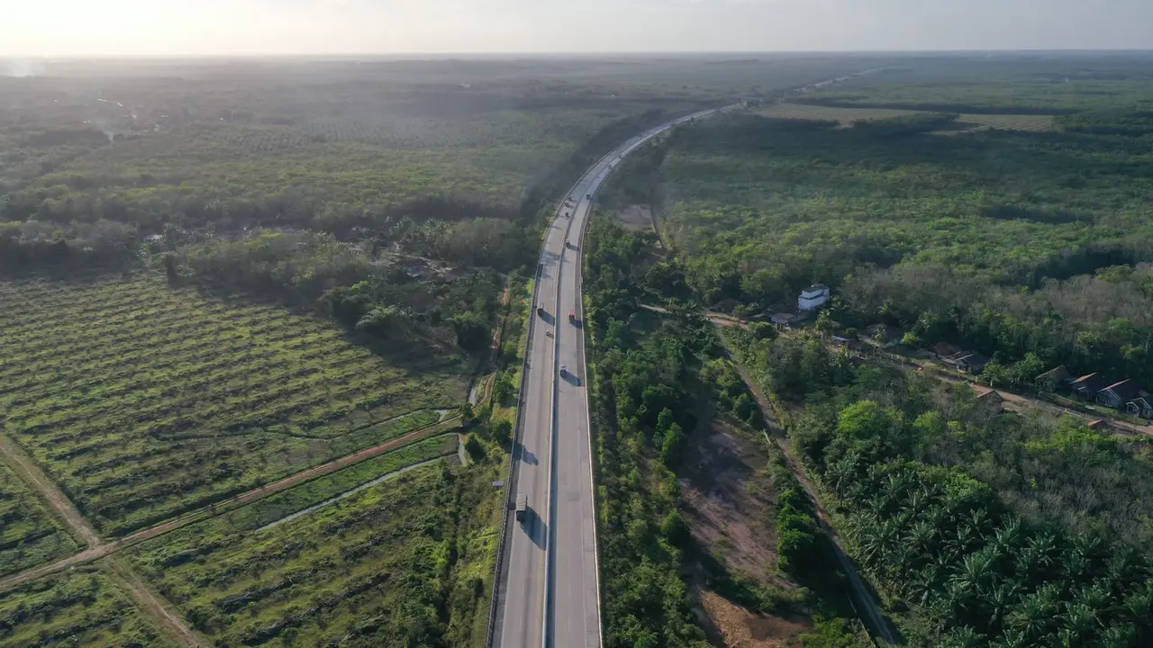 Jalan Tol Terbanggi Besar-Pematang Panggang-Kayu Agung (Terpeka). (Dok HK)