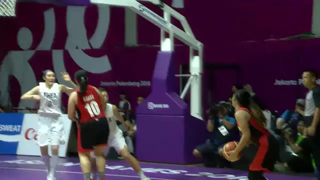 Full Highlight Bola Basket Putri Indonesia vs Korea 108 - 40 | Asian Games 2018