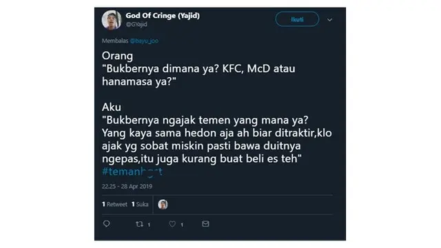 Curhatan Netizen Soal Udah Mau Puasa