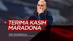 Berita video Pep Guardiola sampaikan ucapan duka cita atas meninggalnya Diego Maradona