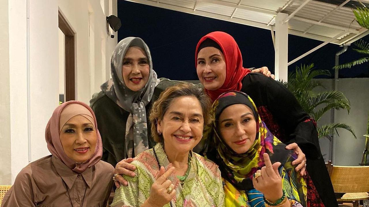 Perayaan ulang tahun Camelia Malik ke-67 (Foto: Instagram @yatioctaviapangky)