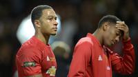Gelandang Manchester United asal Belanda, Memphis Depay. (AFP/Oli Scarff)
