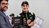 Kontrak Johann Zarco sebagai pembalap Yamaha Tech 3 berakhir usai MotoGP 2018. (Twitter/Tech 3)