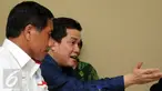 Ketua Umum KOI, Erick Thohir memberikan keterangan saat rapat bersama Satlak Prima dan Kemenpora di Jakarta, Rabu (2/12/2015). Rapat membahas persiapan atlet jelang Olimpiade Rio de Janeiro 2016. (Liputan6.com/Helmi Fithriansyah)