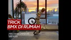 Berita Video Karantina Akibat Virus Corona, Rider BMX ini Tetap Kreatif