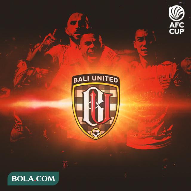 Piala AFC - Ilustrasi Logo Bali United di Piala AFC 2022