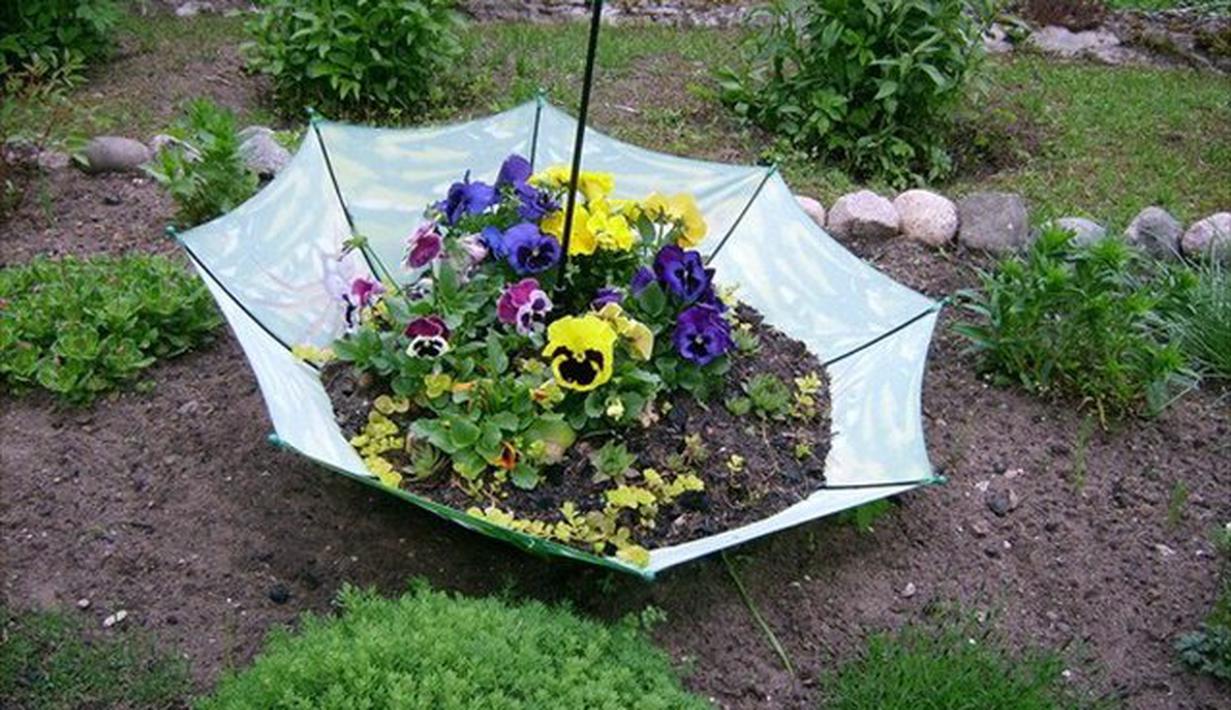 9 Ide Unik Kreatif Pot Bunga Untuk Taman Kecil Di Rumah 