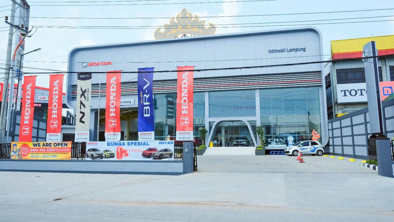 Honda Perlebar Sayap Buka Jaringan Diler Baru di Kota Bandar Lampung (ist)