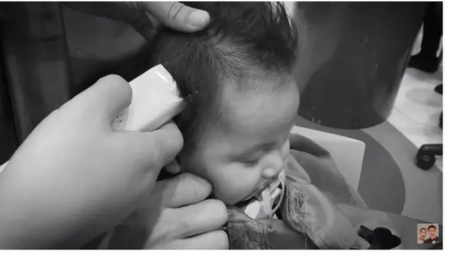 10 Potret Penampilan Baru Kiano Anak Baim Wong, Bikin Paula Syok dan Menangis