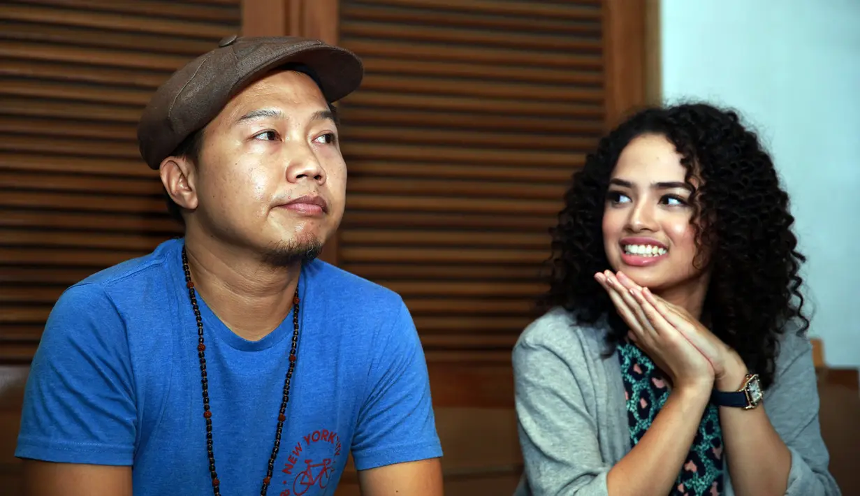 Bakat yang dimiliki Wizzy menurut Sandhy kelak bisa mengantar dara berambut keriting ini menjadi bintang. (Deki Prayoga/Bintang.com)