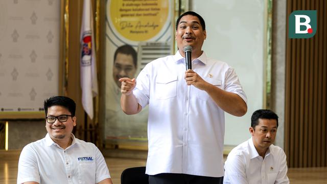 Foto: Timnas Futsal Indonesia Disambut Menpora Dito Ariotedjo setelah Menjadi Jawara Piala AFF 2024