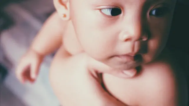 Ilustrasi indra penciuman anak