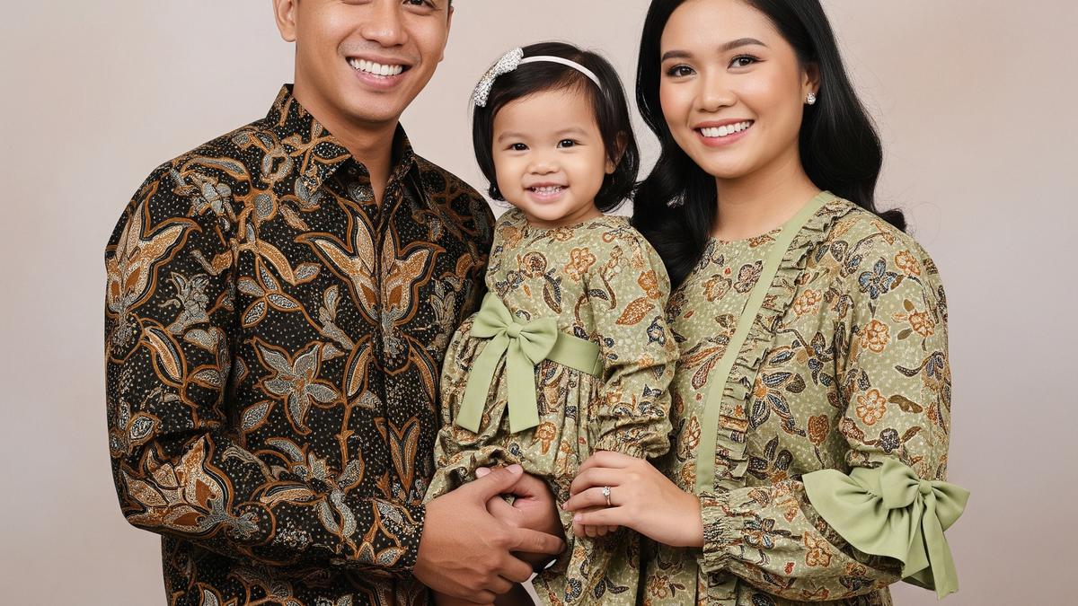 7 Model Baju Batik Pesta Keluarga yang Elegan dan Serasi untuk Berbagai Acara