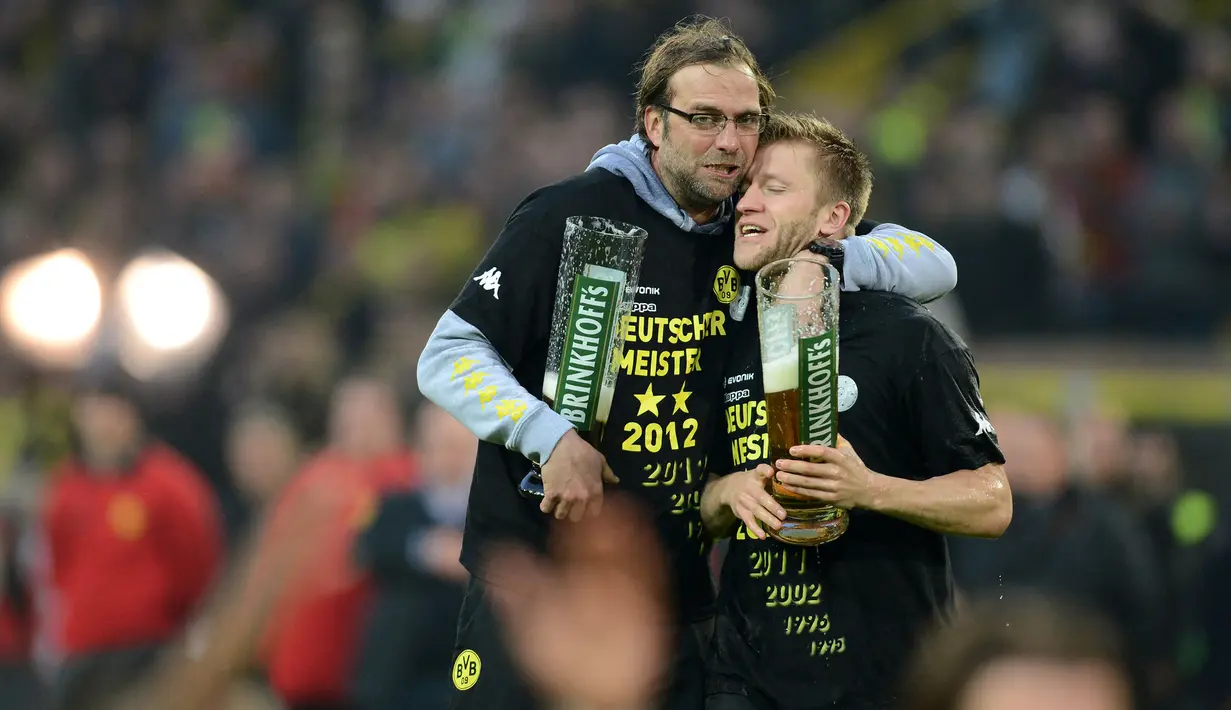 Jakub Blaszczykowski merupakan penyerang andalan Klopp saat menukangi Borussia Dortmund. Ia tercatat telah tampil sebanyak 225 kali dan mencetak 31 gol dan 48 assist. Pemain terbaik Polandia 2008 dan 2010 tersebut telah memenangkan dua gelar Bundes Liga bersama Die Borussen. (AFP/Christof Stache)