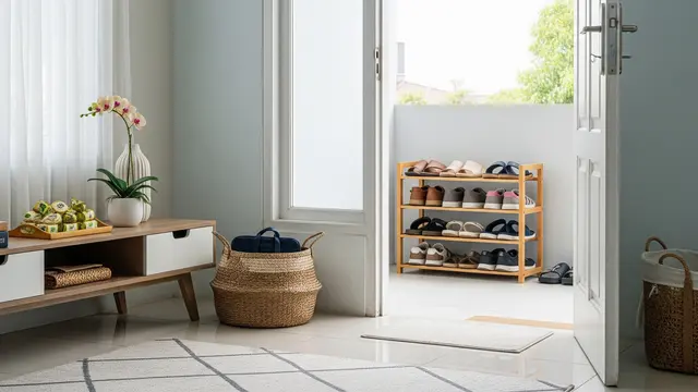 Sediakan Sudut Penyimpanan Sepatu