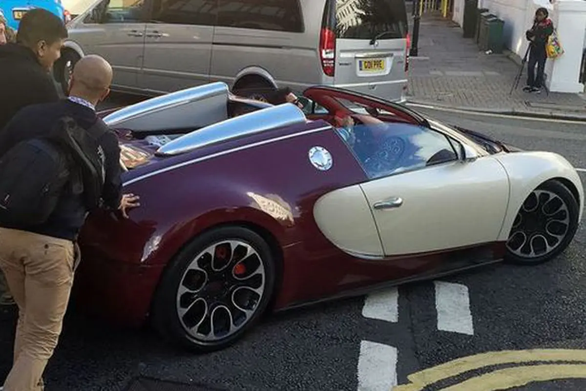Kena Karma, Bugatti Milik Konglomerat Arab Mogok di London