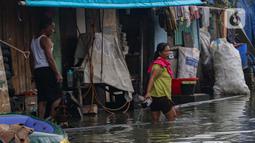Badan Penanggulangan Bencana Daerah (BPBD) DKI Jakarta sudah mengeluarkan peringatan dini terkait potensi banjir rob. (Liputan6.com/Angga Yuniar)