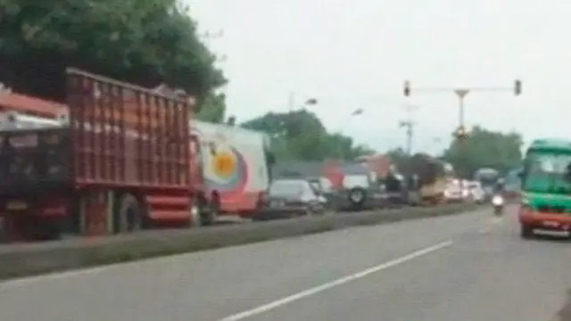 Tegal Kebanjiran, Jalur Pantura Terendam