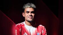 Luis Diaz dikenalkan sebagai pemain baru Bayern Munchen pada awal musim 2025/2026 (Dok. Bayern Munchen)