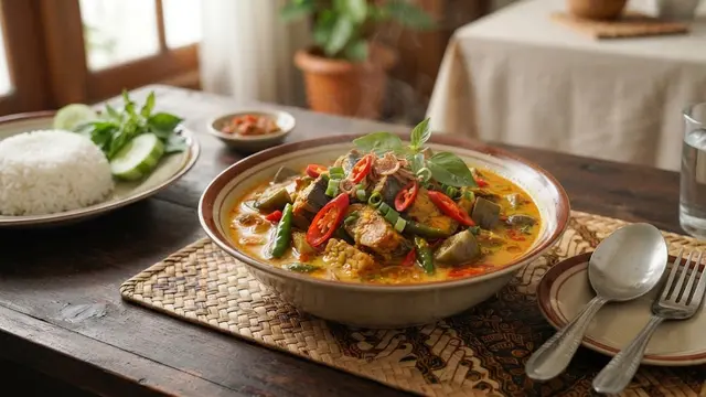 Resep Lodeh Ikan Tongkol Pedas Gurih yang Anti Amis