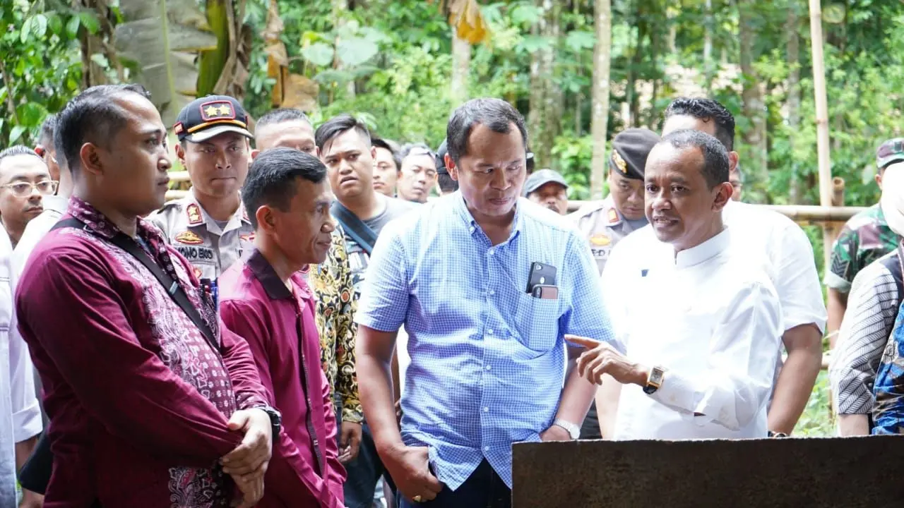 Kepala Badan Koordinasi Penanaman Modal (BKPM) Bahlil Lahadalia di Yogyakarta, Sabtu (4/1/2020). (Foto: BKPM)