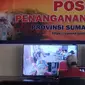 Posko penanganan virus corona Covid-19 di Sumbar.