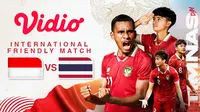 Timnas Indonesia U-20 vs Thailand U-20. (Sumber: dok. Vidio.com)