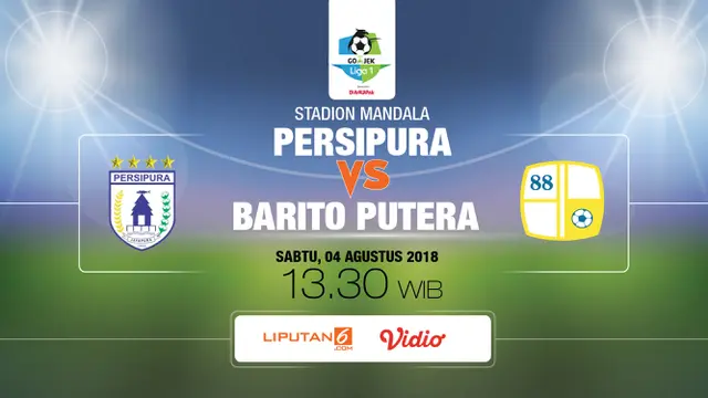 Prediksi  Persipura vs Barito Putera