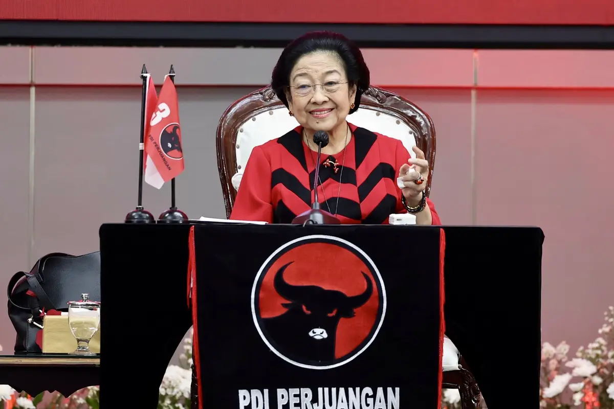 Ketua Umum PDI Perjuangan (PDIP) Megawati Soekarnoputri.