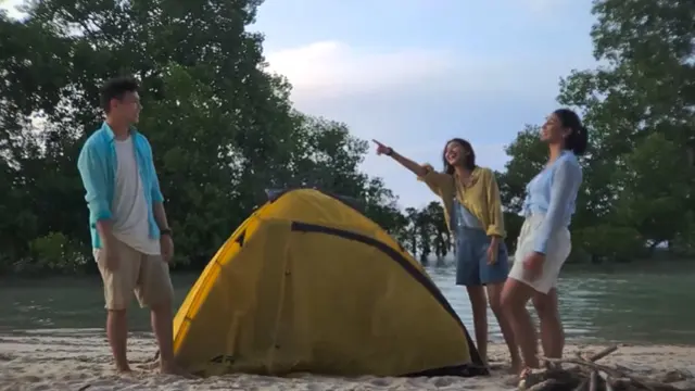 Momen liburan yang berkesan.