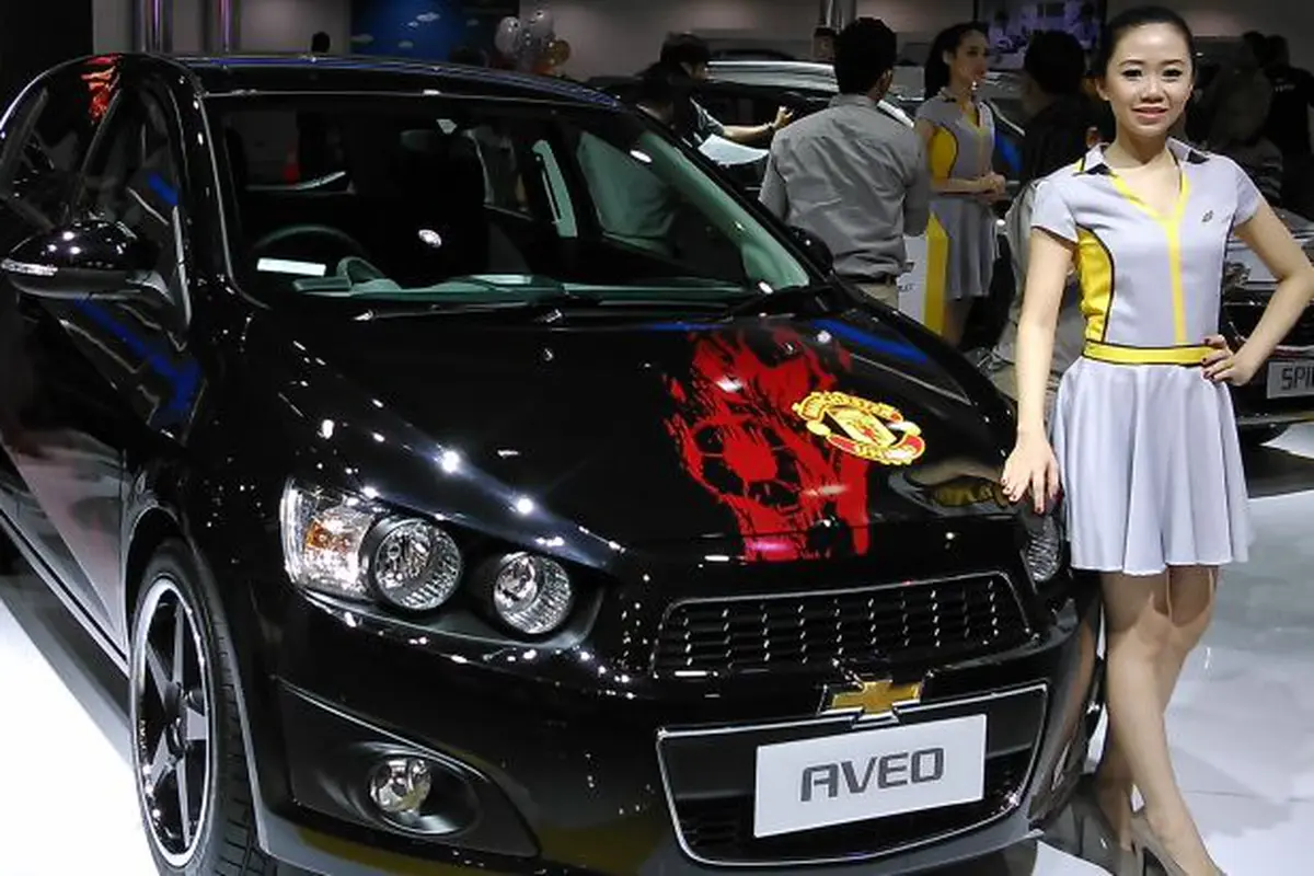 Chevrolet Aveo Ini Dibuat Khusus Untuk Pecinta MU di Indonesia